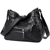 Women's Soft Leather Crossbody Bag Shoulder Handbag