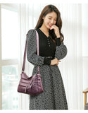 Women's Soft Leather Crossbody Bag Shoulder Handbag