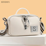Soft Leather Shoulder Bag High Cowhide Female Messenger Bag Casual Tote