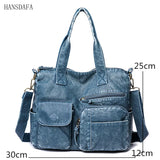 Women Soft PU Leather Handbag Multi-compartment Shoulder Crossbody Bags