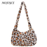 Plush Handbags Fluffy Underarm Bags for Women