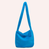 Soft Warm Plush Handbags Female Fluffy Shoulder Bags