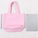 Canvas Shoulder Bag Large Capacity Foldable Purses Handbag