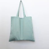 Women Solid Eco Canvas Shoulder Bag Reusable Large Handbag