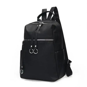 Women Pu Leather Backpack Large Capacity School Bag