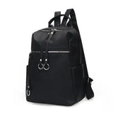 Women Pu Leather Backpack Large Capacity School Bag