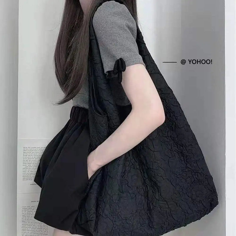 Large Capacity Women Shoulder Bag Students School Handbags Travel Tote