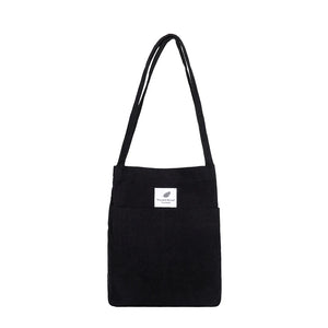 Women Corduroy Shoulder Bag Tote Crossbody Bags