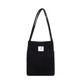 Women Corduroy Shoulder Bag Tote Crossbody Bags