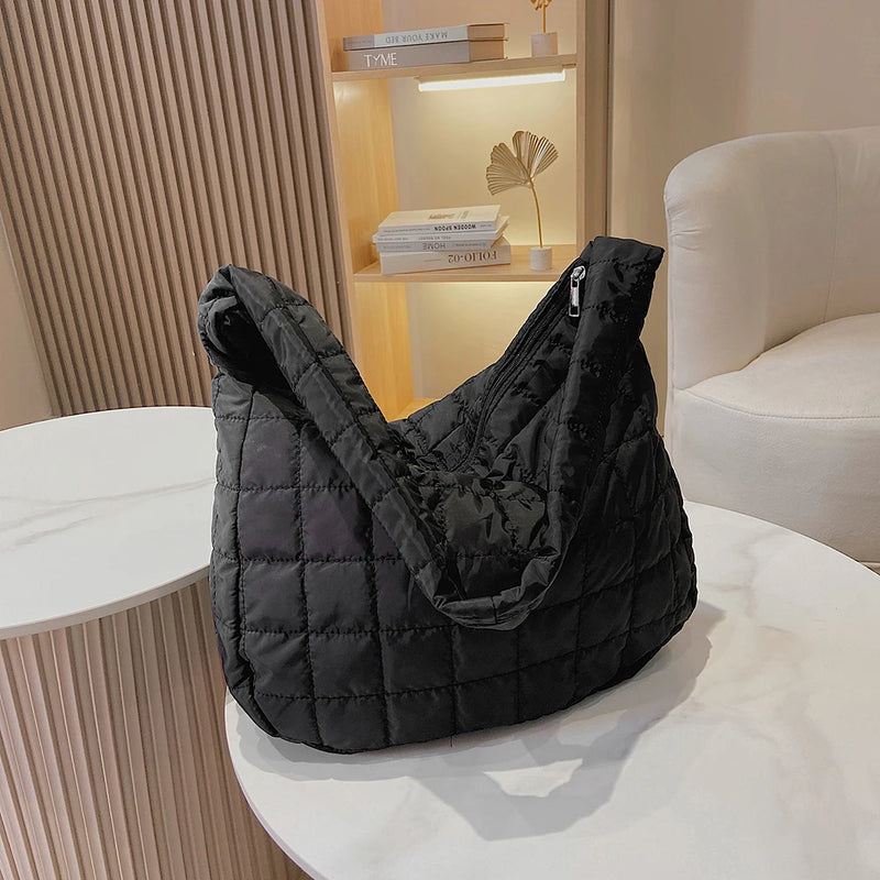 Women Space Cotton Handbag Shoulder Bag Large Capacity Tote Bags