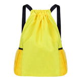 Women Sports Drawstring Bags Portable Fitness Backpack Waterproof Gym Bag