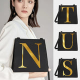 Women Square Bags Shoulder Crossbody Letter Name Series Pattern