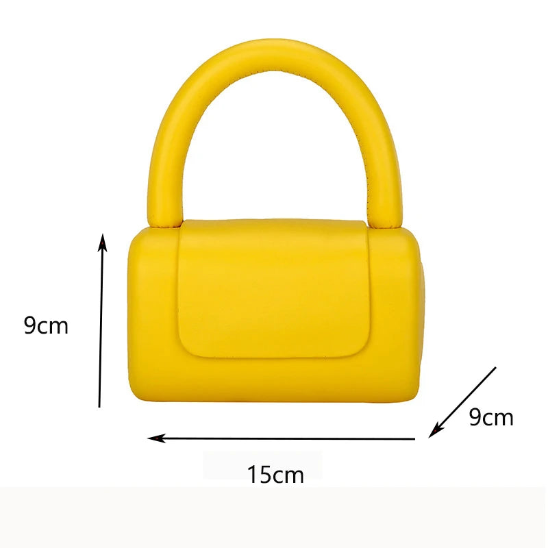 Women Square Crossbady Bags Candy Single-Shoulder Bag