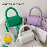 Women Square Crossbady Bags Candy Single-Shoulder Bag