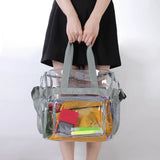 Transparent Shoulder Bag PVC Clear Handbag Waterproof Tote Bag