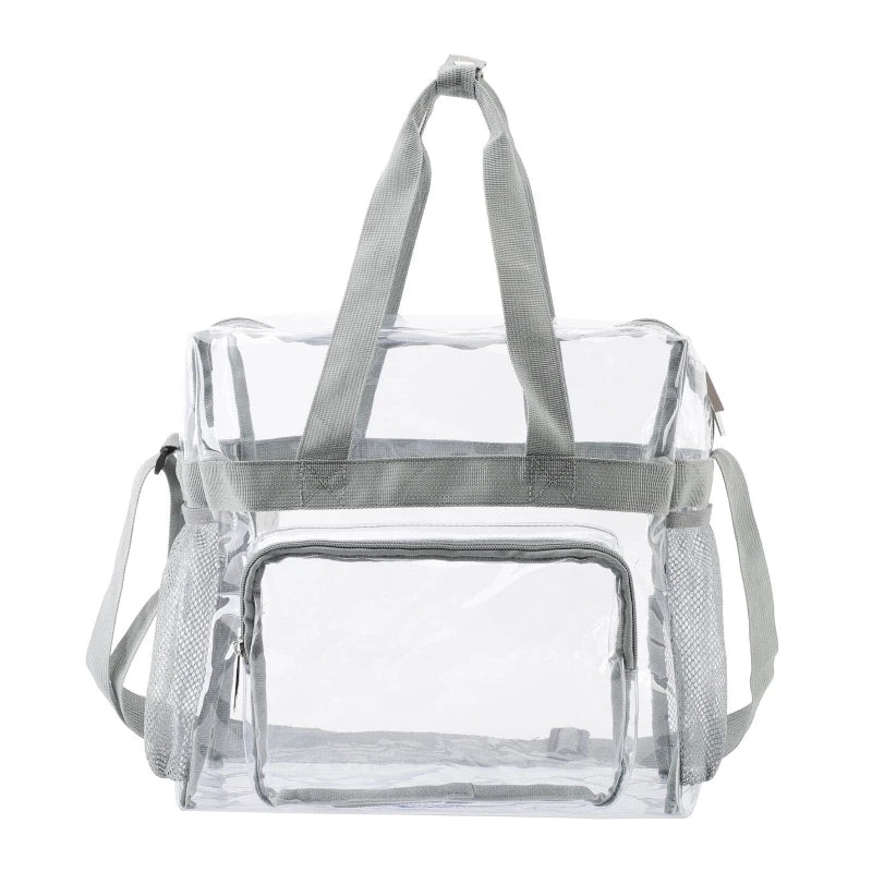 Transparent Shoulder Bag PVC Clear Handbag Waterproof Tote Bag