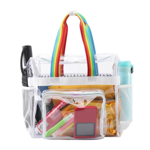 Transparent Shoulder Bag PVC Clear Handbag Waterproof Tote Bag
