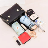 Women Square Shoulder Bag Crossbody Messenger Handbag Totes Bags