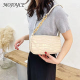 Women Stone Pattern PU Leather Handbags Lady Pure Shoulder Underarm Bag