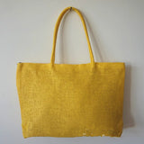 Straw Weaving Tote Handbag for Women Large Capacity Woven Shoulder Bag