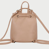 Women Straw Woven Backpack Summer Beach Female Leather Splicing Daypack