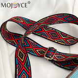 Women Stripes Printing Underarm Bags Casual Tassel PU Leather Shoulder Bag