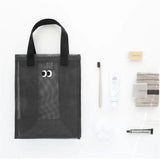 Eye Print Women Beach Bag Tote Bag Mesh Fabric Reusable Shopping Shoulder Bag