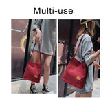 Summer Beach Bags Large Capacity Flax Shoulder Bag Casual Totes