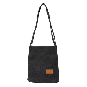Women Linen Beach Bag Large Capacity Shoulder Tote Casual Travel Shopping