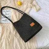 Summer Beach Bags Large Capacity Flax Shoulder Bag Casual Totes