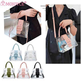 Women Summer PVC Clear Armpit Bags for Business Travel