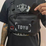 Tactical Vest Bag Unisex Chest Rig Bag Streetwear Waistcoat Packs