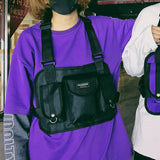 Women Tactical Waist Bag Chest Rig Bags Hip Hop Streetwear Unisex