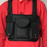 Women Tactical Waist Bag Chest Rig Bags Hip Hop Streetwear Unisex
