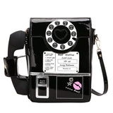 Retro Phone Top-Handle Shoulder Bag