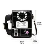 Retro Phone Top-Handle Shoulder Bag