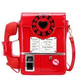 Retro Phone Top-Handle Shoulder Bag