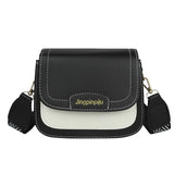 Textured Shoulder Bags Contrasting Colors Messenger Bags for Women