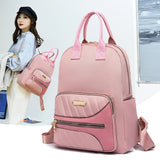 Women Waterproof Oxford Backpack School Bags Large Capacity Rucksack