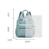 Waterproof Nylon Top-Handle Backpack for Girls
