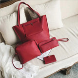 Women Top-Handle Bags Female Composite Bags Women Messenger Bags Set