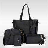 Women Top-Handle Bag Composite Set Messenger Handbag