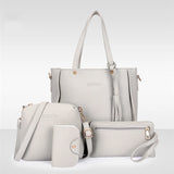 Women Top-Handle Bag Composite Set Messenger Handbag