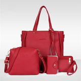Women Top-Handle Bag Composite Set Messenger Handbag