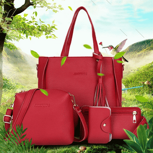 Women Top-Handle Bag Composite Set Messenger Handbag