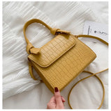 Women Top Handle High Shoulder Bags Ladies Handbags PU Leather Bag