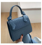 Women Top Handle High Shoulder Bags Ladies Handbags PU Leather Bag