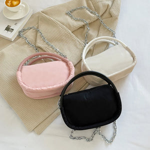 Oxford Cloth Women Top-handle Bag Small Tote Travel Purse