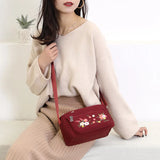 Nylon Top-handle Shoulder Bag Casual Tote Crossbody Messenger Bag