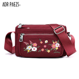 Nylon Top-handle Shoulder Bag Casual Tote Crossbody Messenger Bag